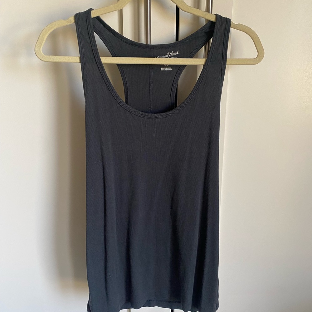 Universal Thread Gray Racerback Tank Top